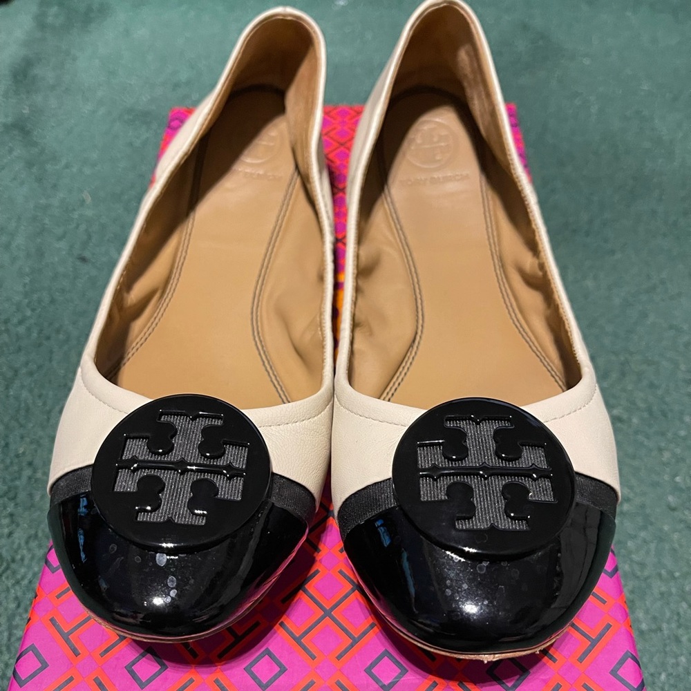 Minnie Cap-Toe Ballet Shoes